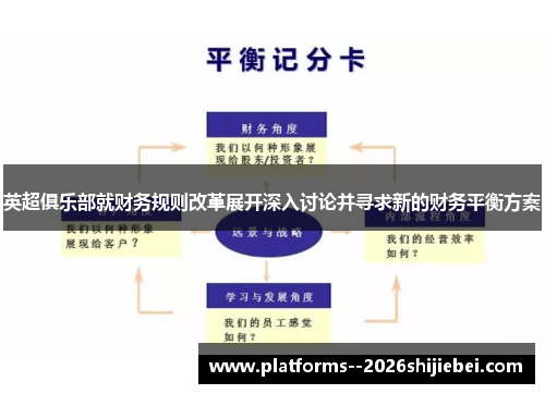 英超俱乐部就财务规则改革展开深入讨论并寻求新的财务平衡方案